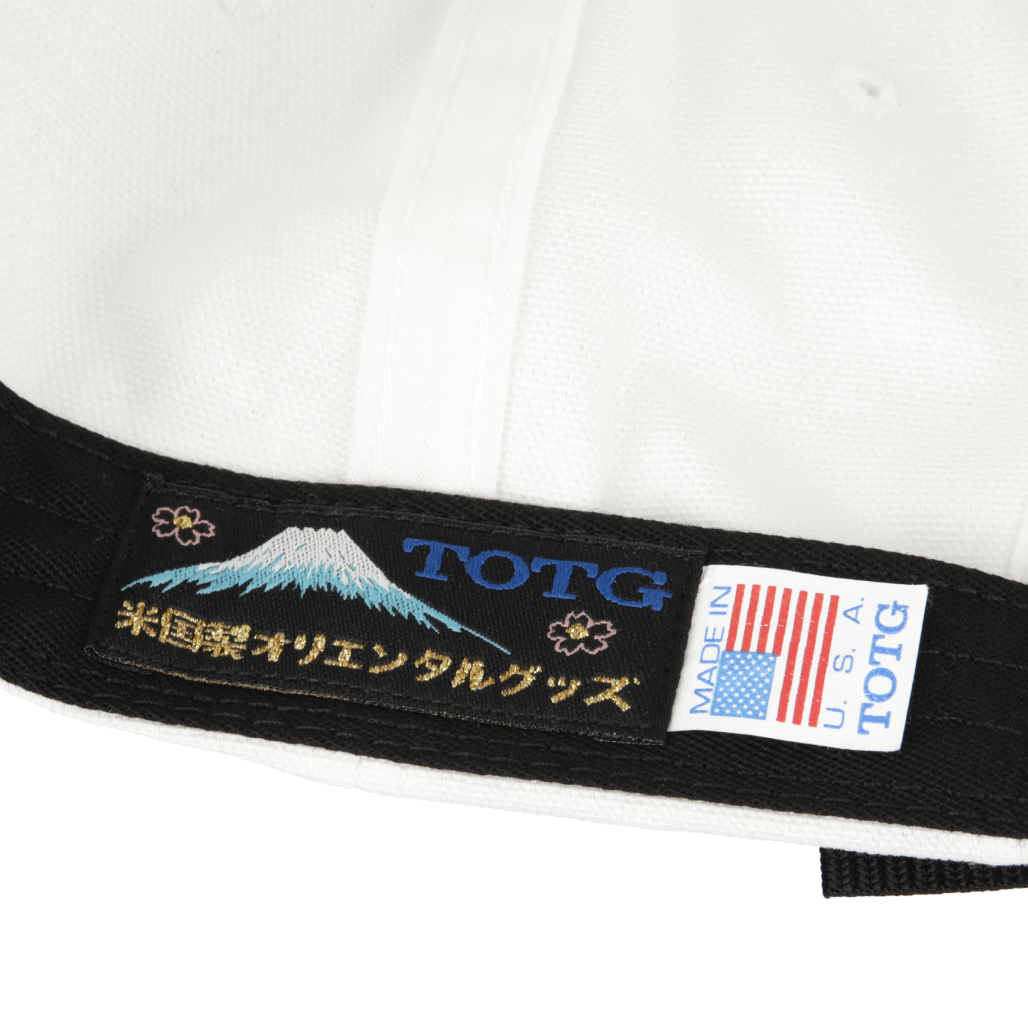 Tour Novelty Cap - White Canvas